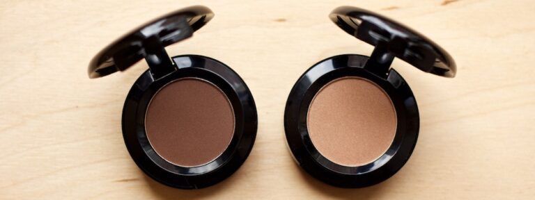 NYX Hot Singles Eye Shadow #HS28 Guilt Trip + #HS42 Strike A Pose