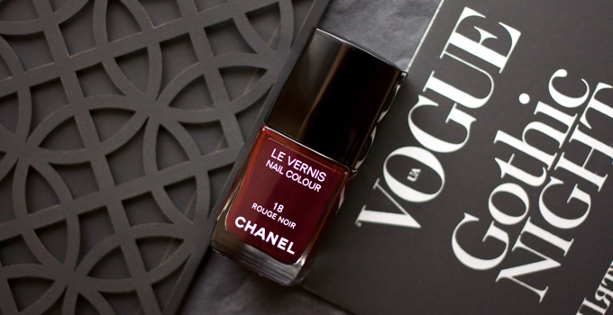 Chanel 18 Rouge Noir Ann Sokolova swatches